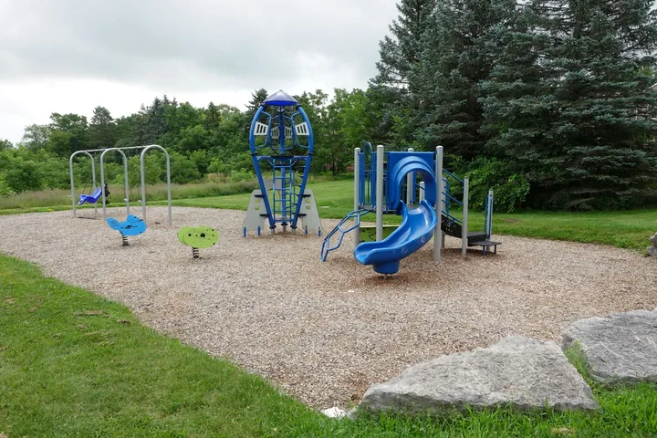 Ground-level view of Fairlake Park