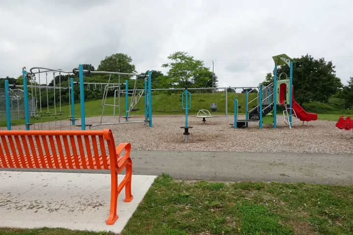 Ground-level view of Stirling Macgregor Park